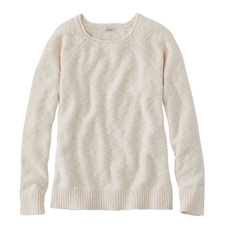 L.L. Bean Mid-weight Cotton Rollneck Pullover